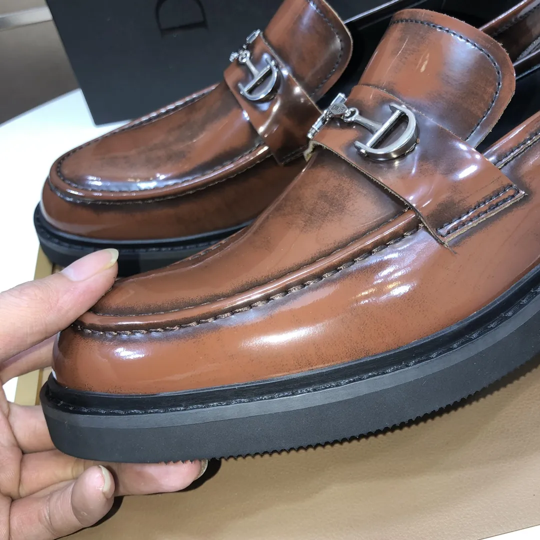 Men's shoes 💰680💰[Dior] (water-dyed cowhide lining) Dior original 1:1 high-quality factory, imported original materials, imported version of raw cowhide, water-dyed cowhide lining, original TPU outsole, code number: 38-44